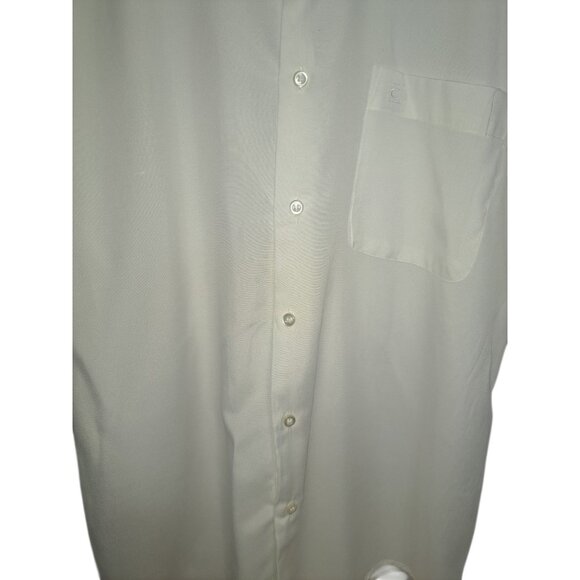 Character Classic Womens 3X White Button Down Shirt Medium Stretch (Flaw) - Picture 4 of 6
